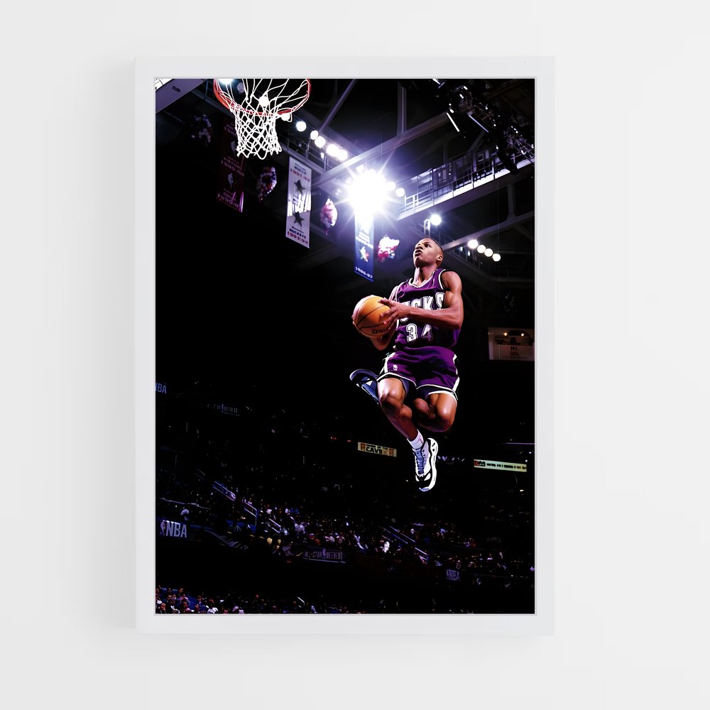 Poster Dunt Dunt Dunt – affiche Basketball (vue 3)